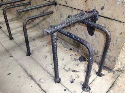 植筋加固現(xiàn)場(chǎng)