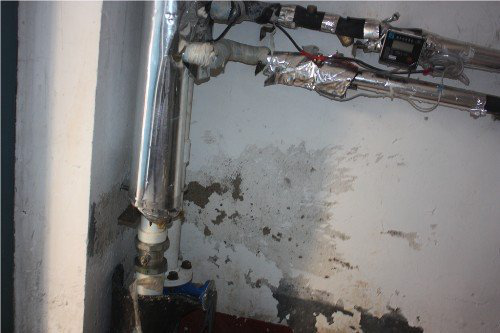 安徽某小區(qū)供暖管道