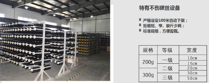 曼卡特碳纖維布采用先進設備生產。產品質量有保障！