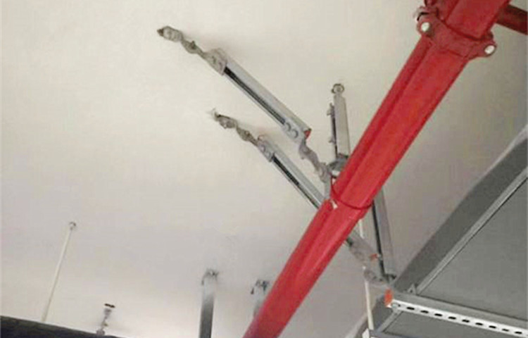 武漢抗震支架應用 750