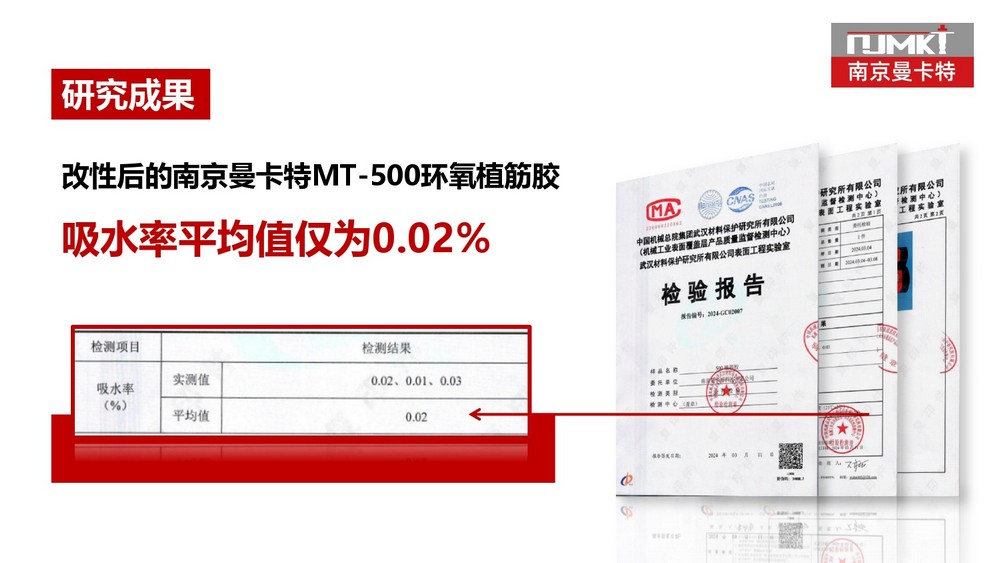 讓隧道使用年限100年的南京曼卡特植筋膠 (17)